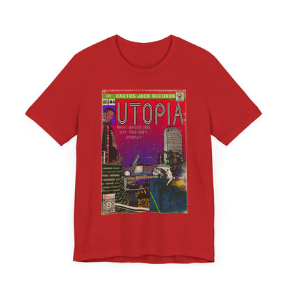 Travis Scott - Utopia - Unisex Jersey Short Sleeve Tee