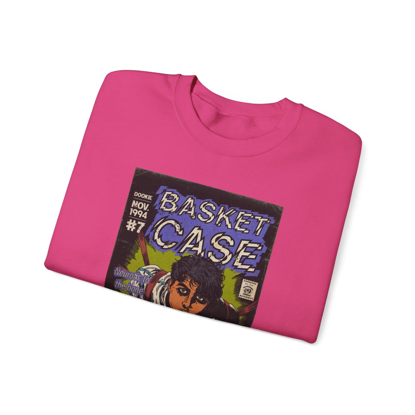 Green Day - Basket Case - Unisex Heavy Blend™ Crewneck Sweatshirt