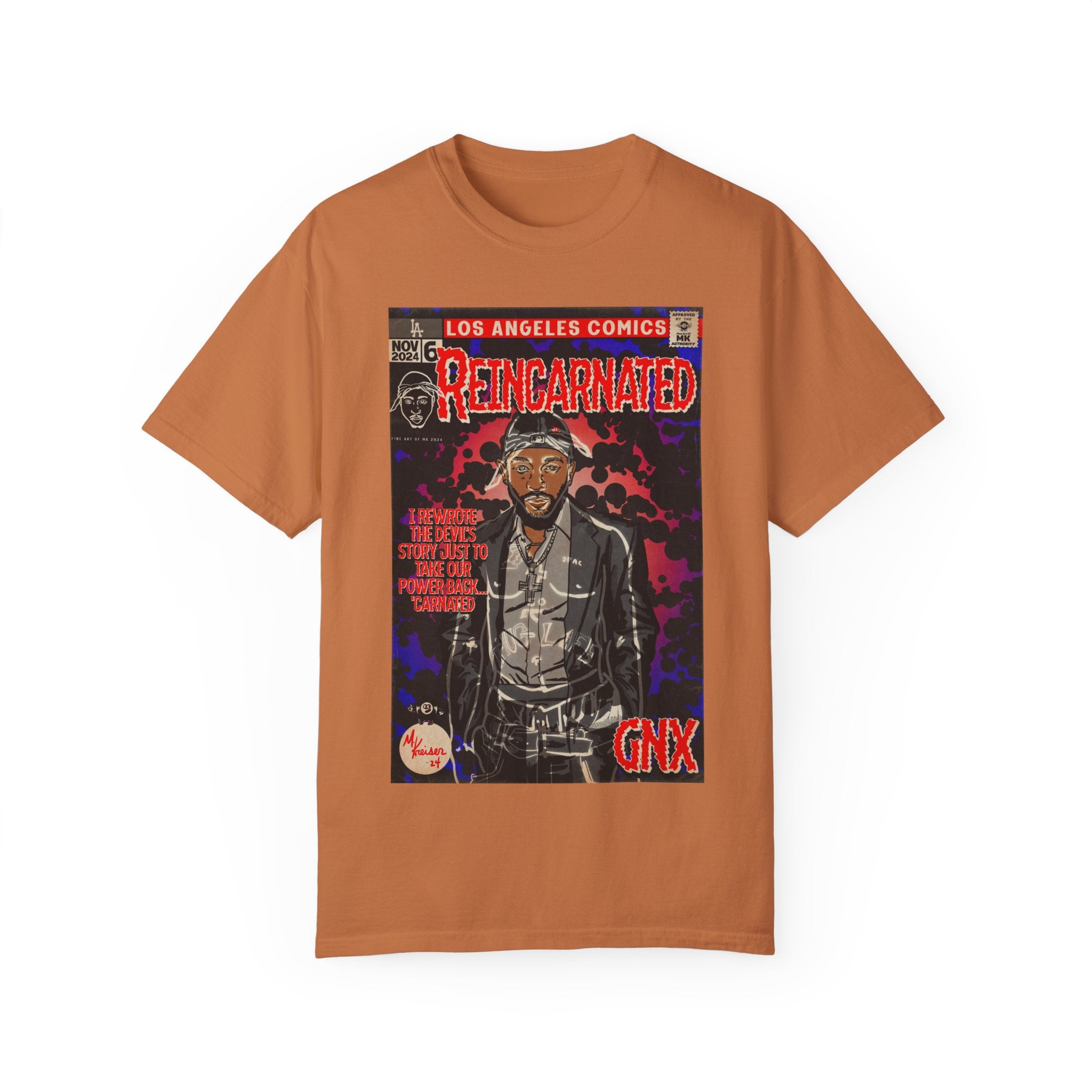 Reincarnated -  Unisex Garment-Dyed T-shirt