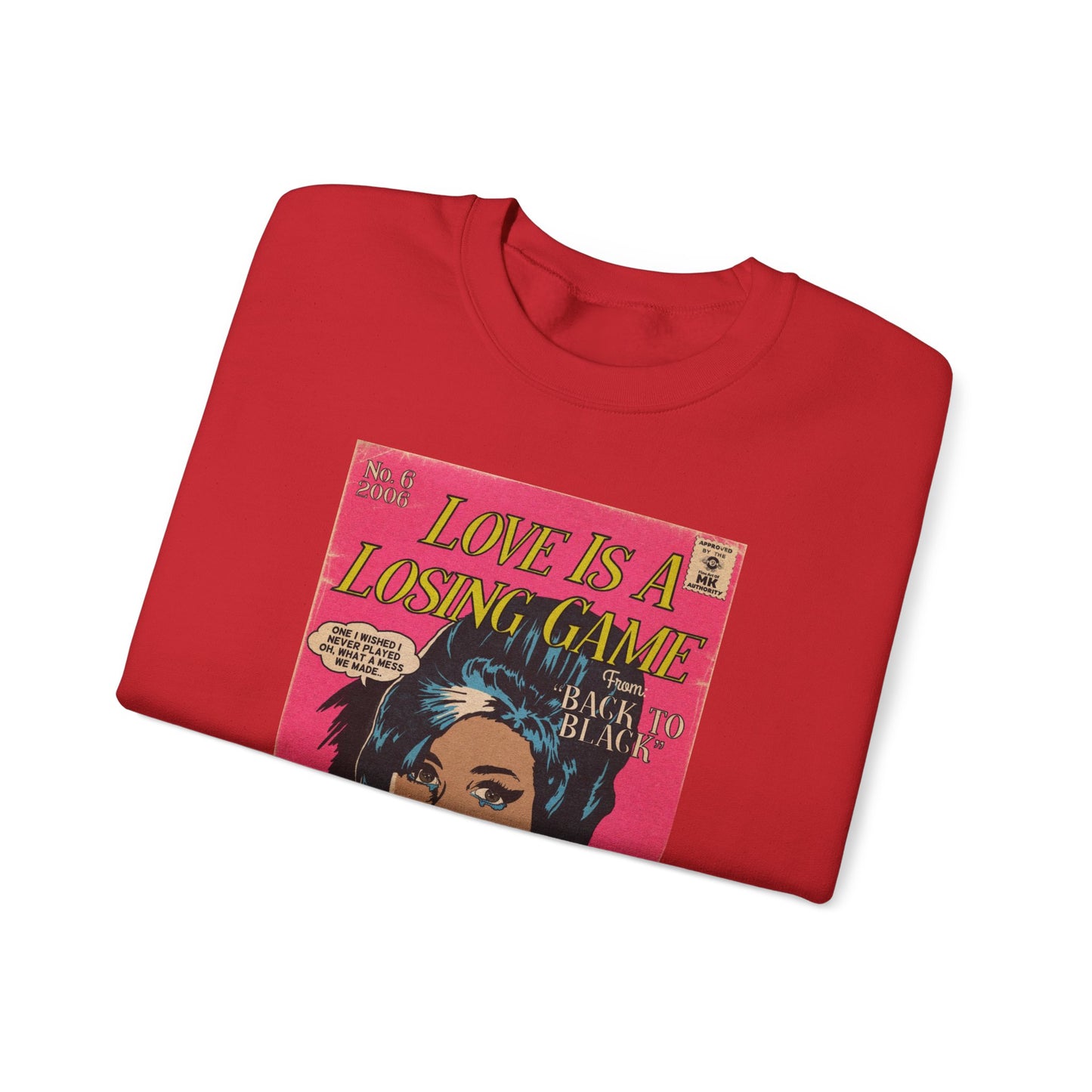 Amy Winehouse - Love Is A Losing Game - Unisex Heavy Blend™ Crewneck Sweatshirt