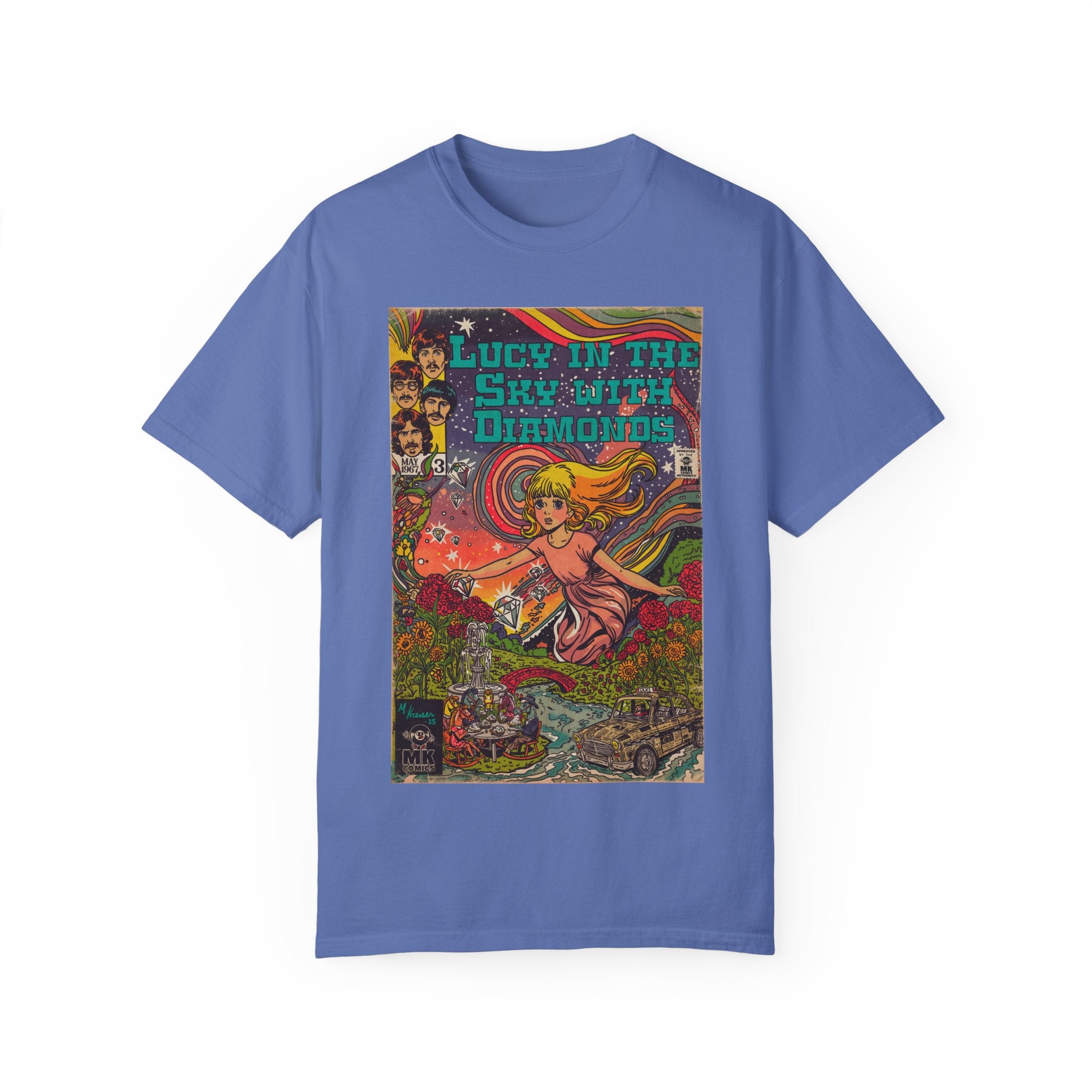 Lucy in the Sky with Diamonds - Unisex Comfort Colors T-shirt