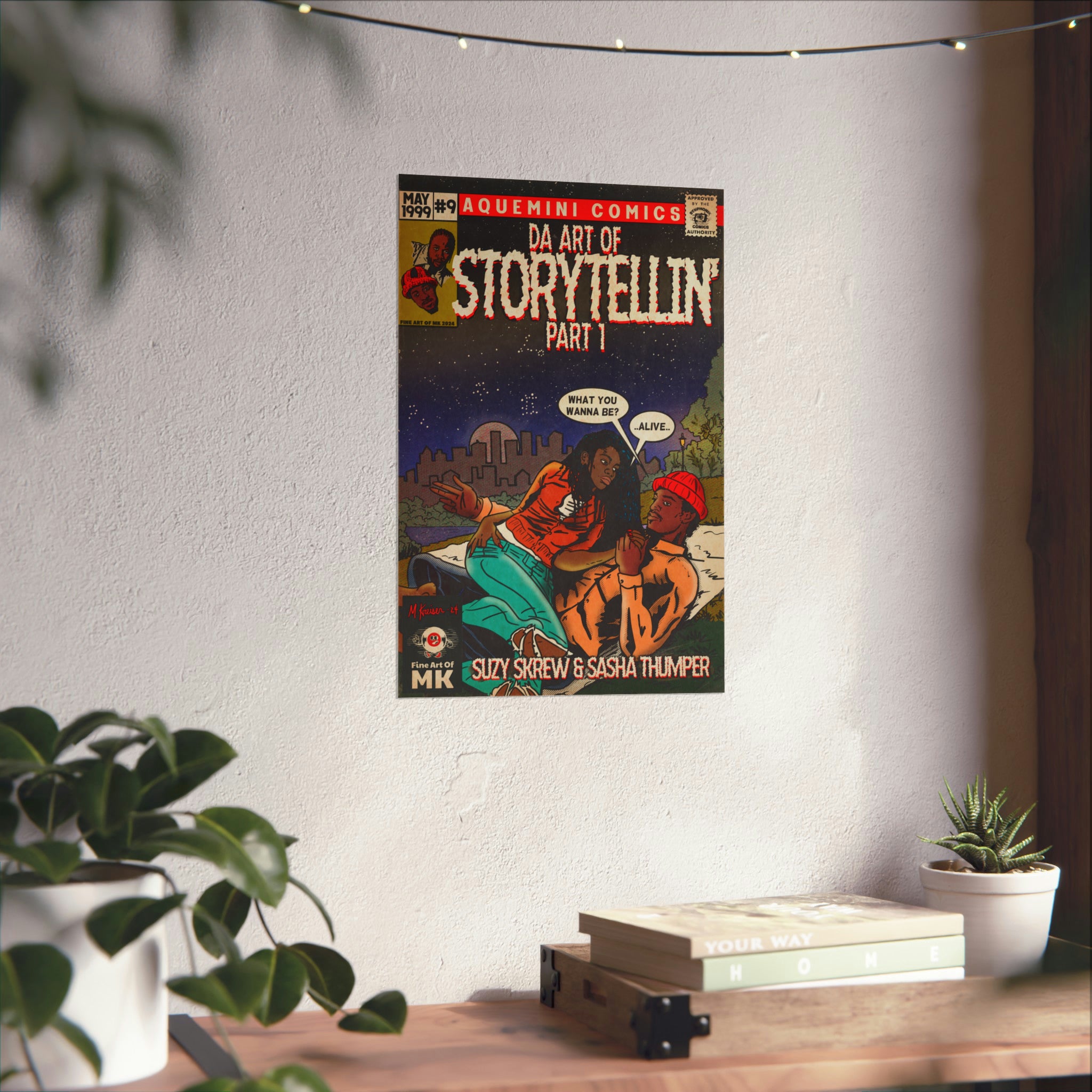Da Art of Storytellin’ Part 1 - Matte Vertical Poster