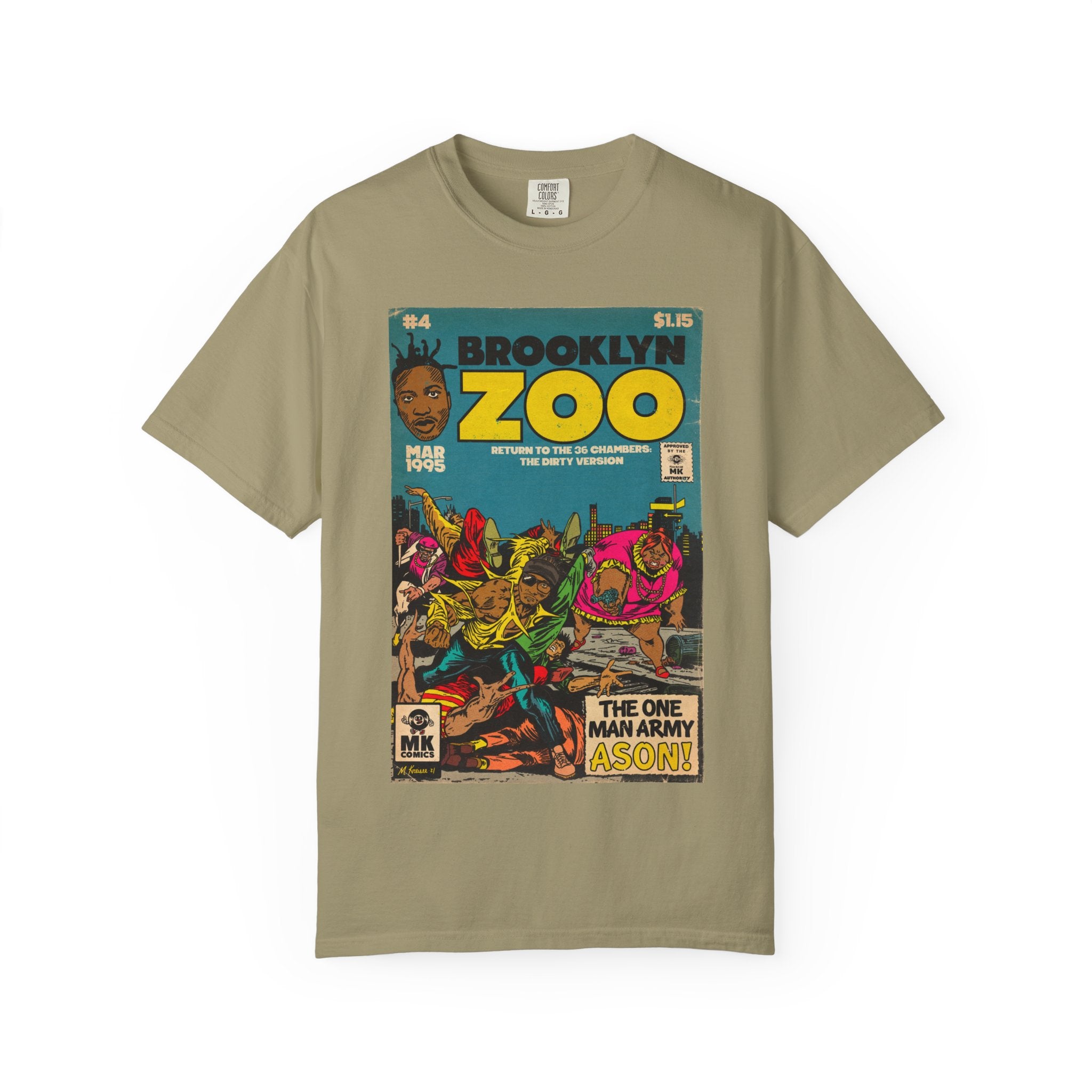 Brooklyn Zoo - Unisex Comfort Colors T-shirt