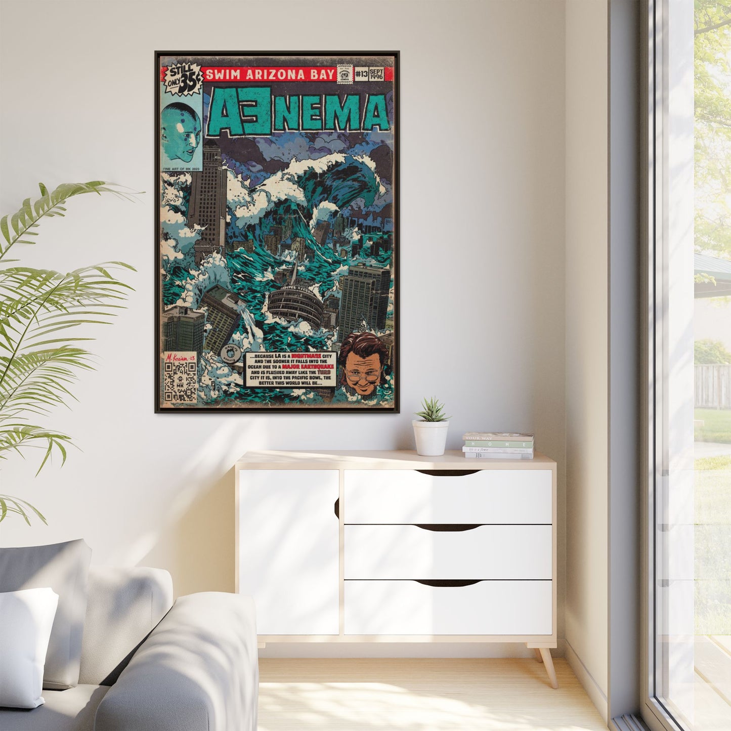 Tool - Aenema - Gallery Canvas Wraps, Vertical Frame