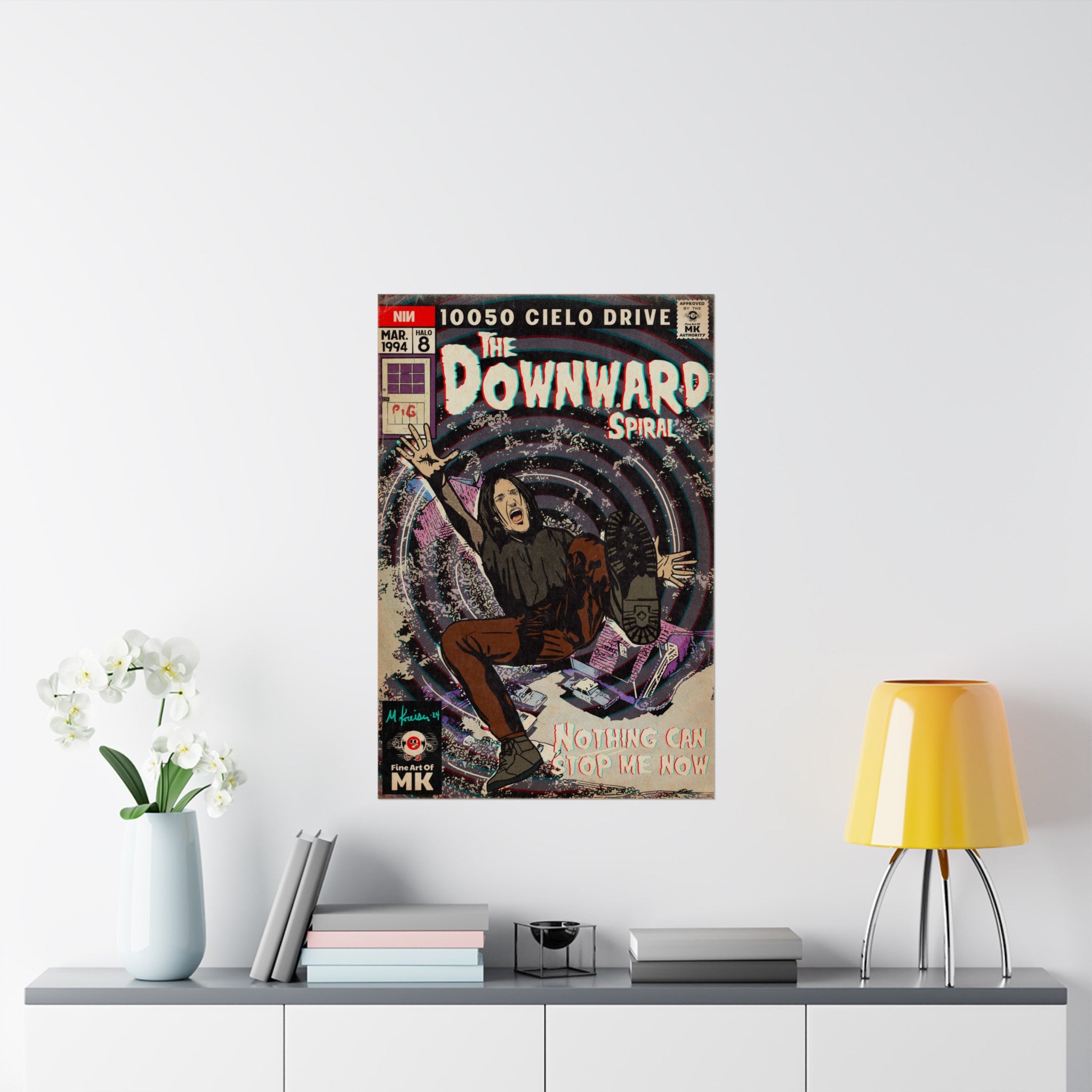 The Downward Spiral - Matte Vertical Posters