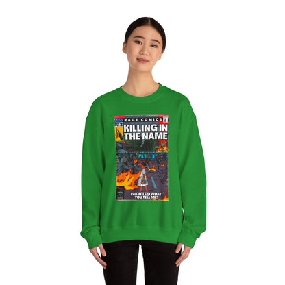 Rage - Killing In the Name - Unisex Heavy Blend™ Crewneck Sweatshirt