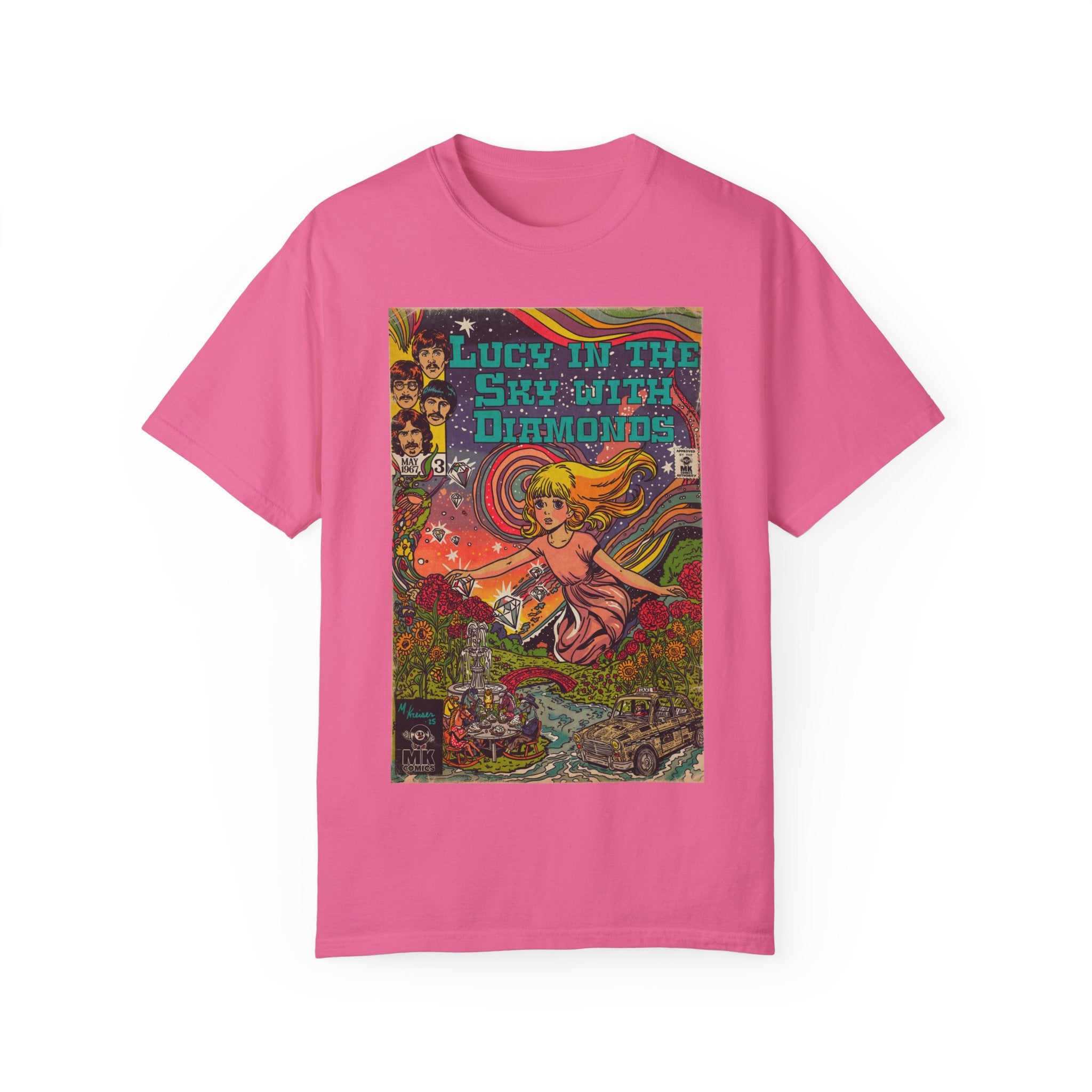 Lucy in the Sky with Diamonds - Unisex Comfort Colors T-shirt