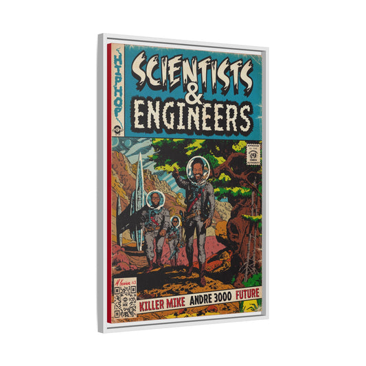 Killer Mike - Scientists & Engineers - Andre 3000 - Future - Gallery Canvas Wraps, Vertical Frame
