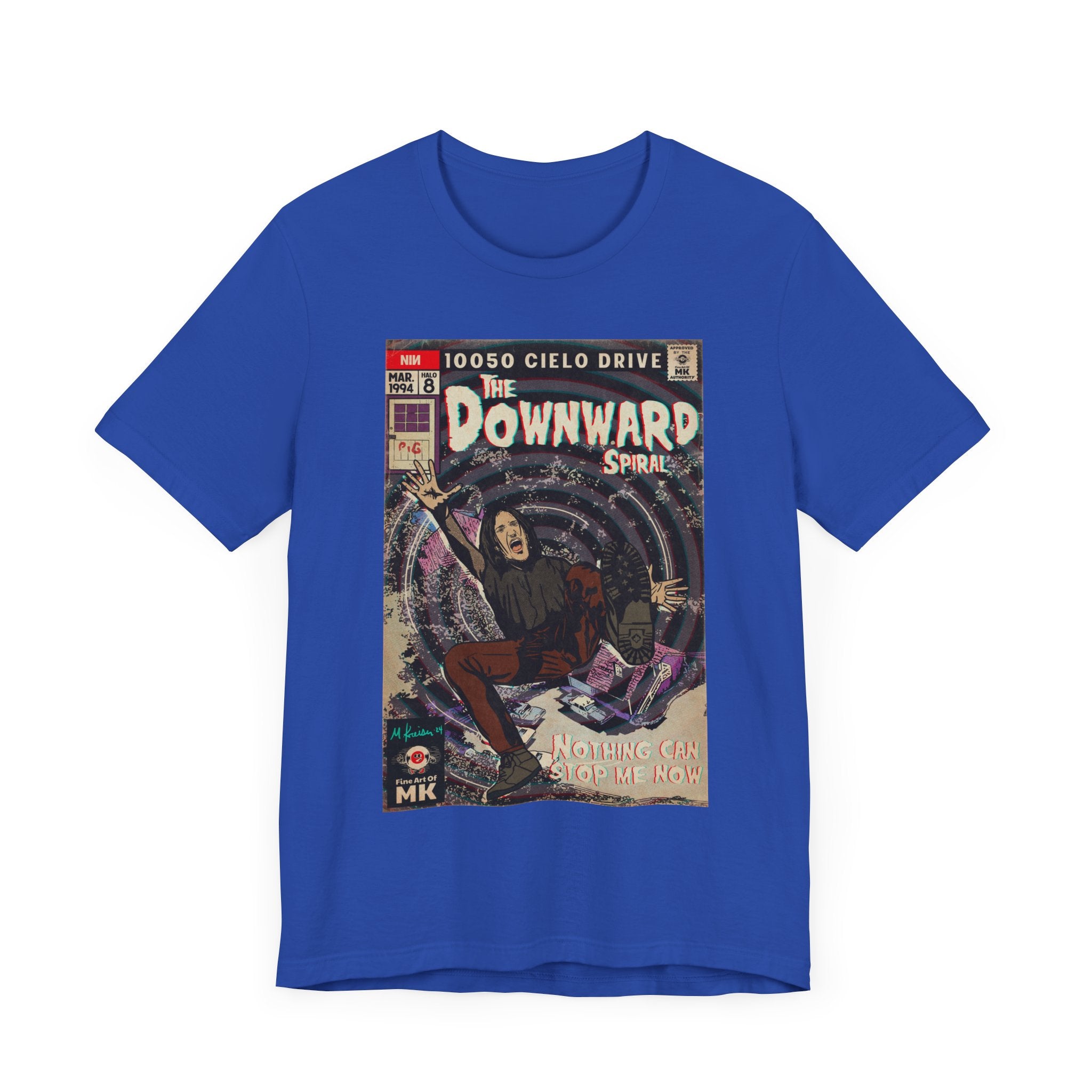 The Downward Spiral - Unisex Jersey Short Sleeve Tee