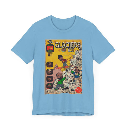 Rae, Ghost, Masta - Glaciers of Ice - Unisex Jersey Short Sleeve Tee