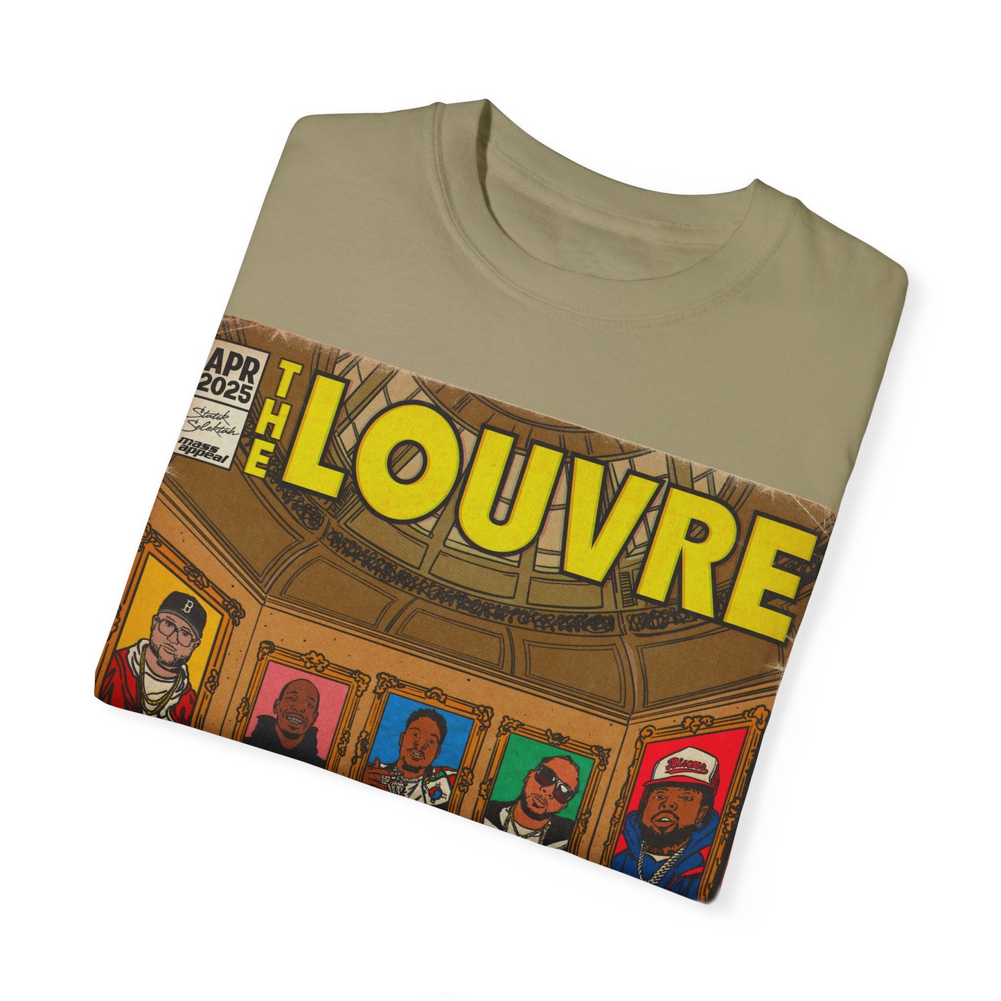 The Louvre - Statik Selektah & MK Collab - Unisex Comfort Colors T-shirt