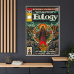 Eulogy - Matte Canvas, Framed (Multi-color)