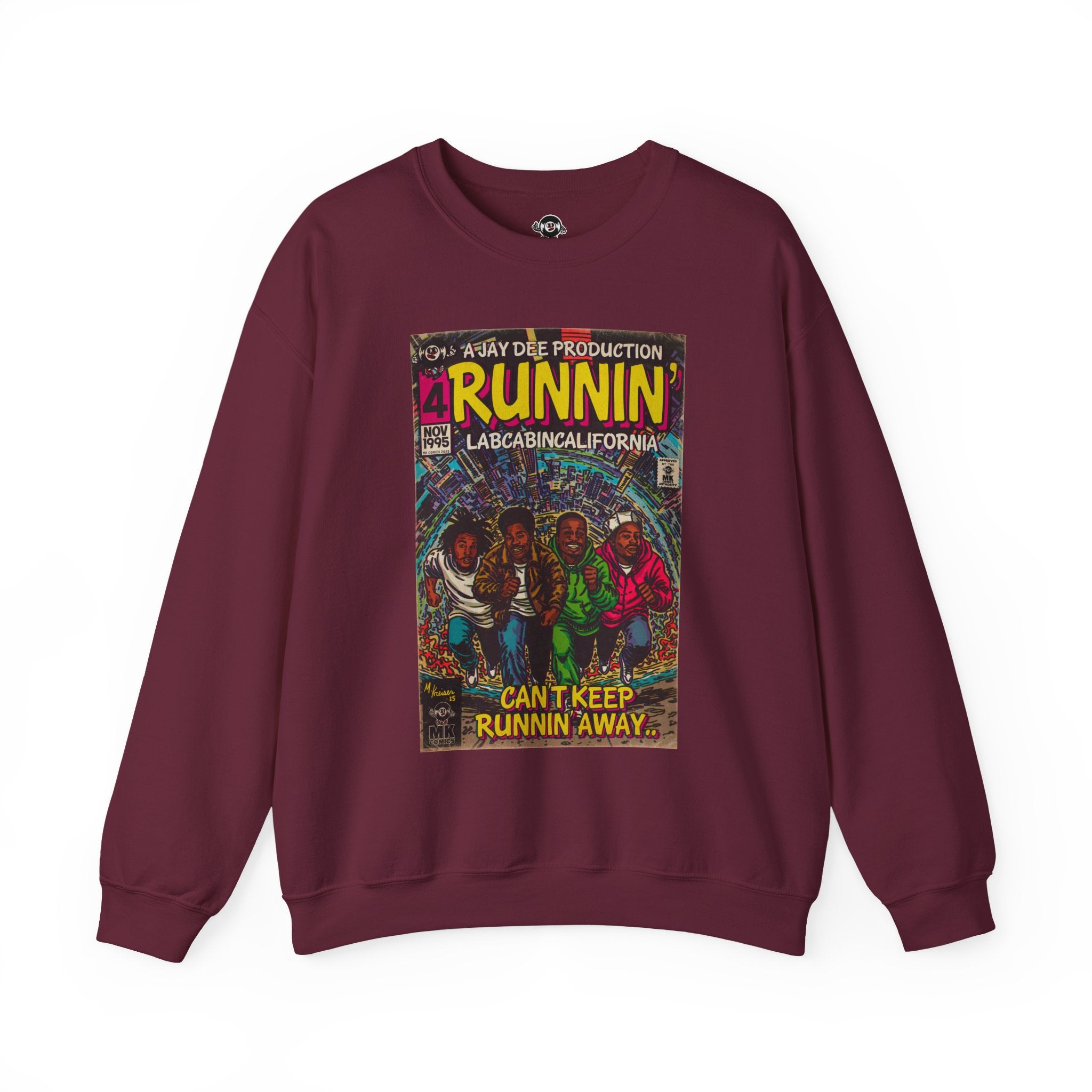 Runnin' - Unisex Heavy Blend™ Crewneck Sweatshirt