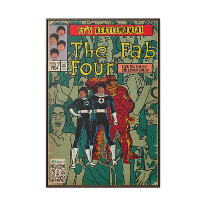 The Beatles - Beatlemania - Gallery Canvas Wraps, Vertical Frame