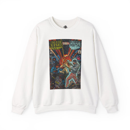 Analog vs. Digital - Unisex Heavy Blend™ Crewneck Sweatshirt
