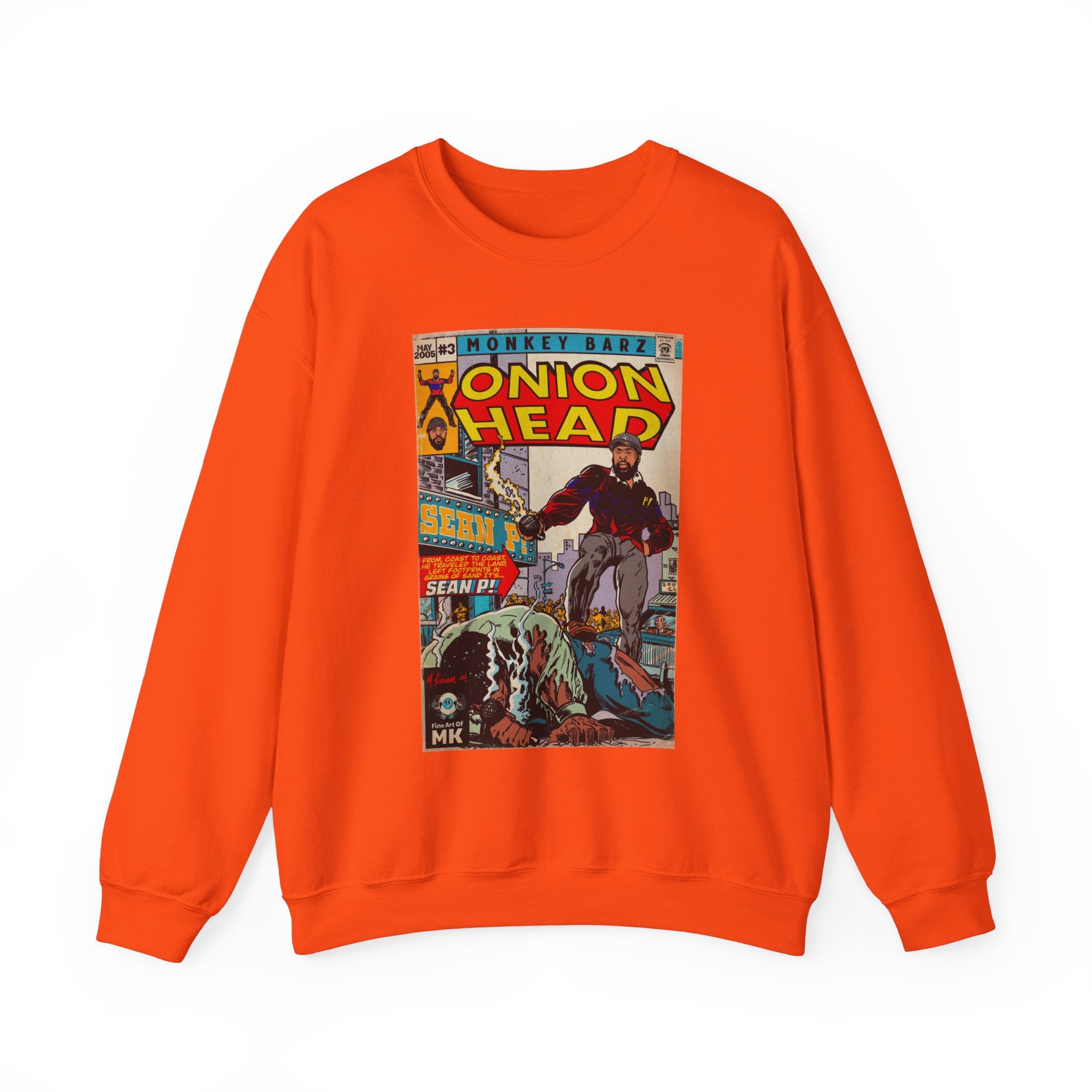 Onion Head - Unisex Heavy Blend™ Crewneck Sweatshirt