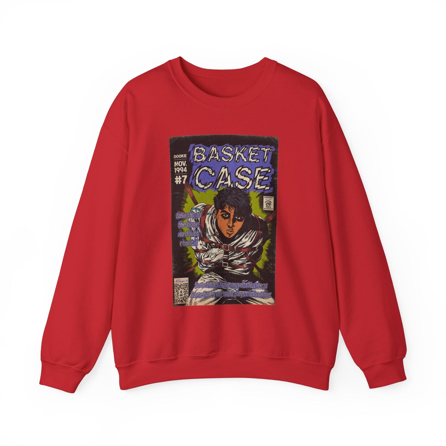 Green Day - Basket Case - Unisex Heavy Blend™ Crewneck Sweatshirt