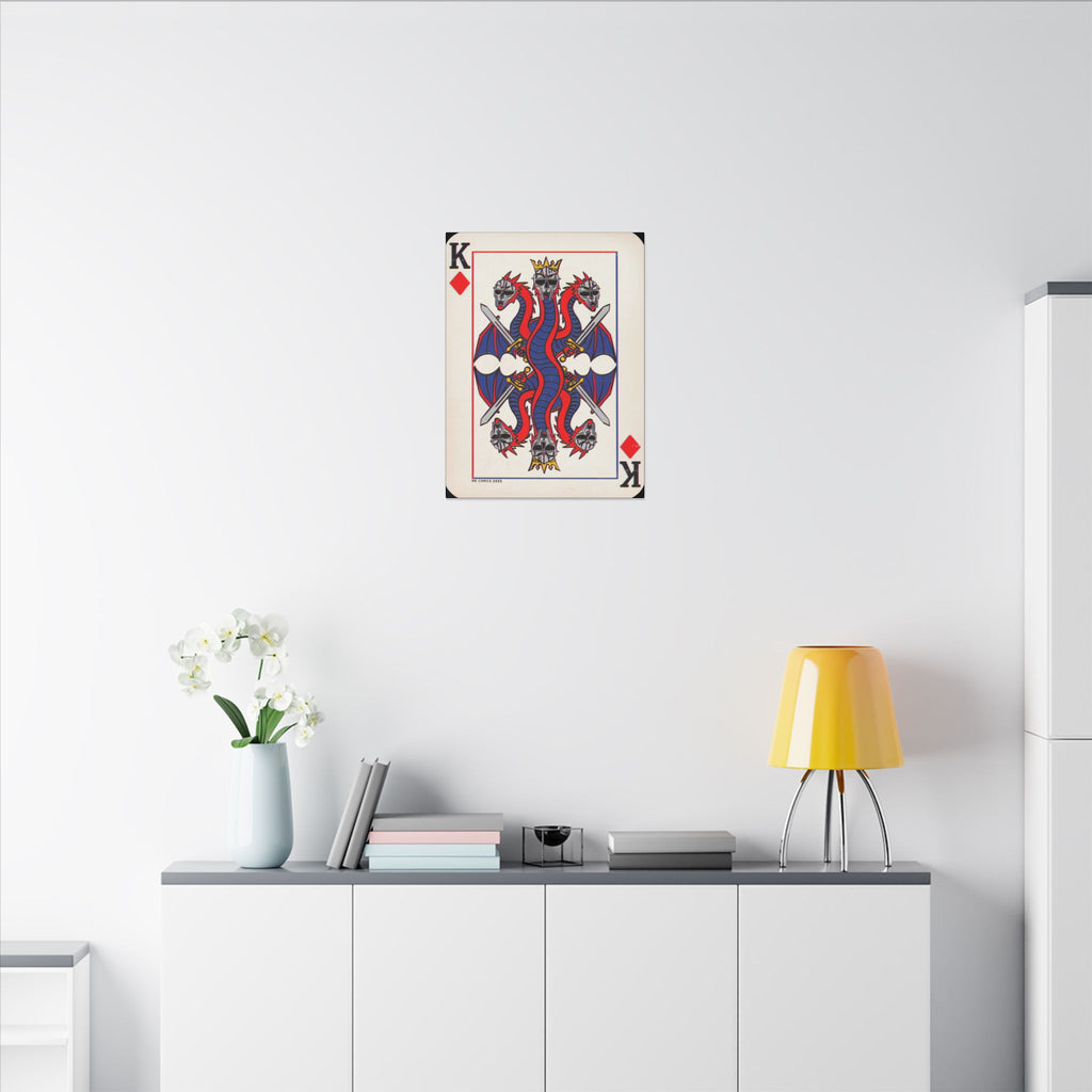 King Geedorah - Matte Canvas, Stretched, 0.75" (Multi-Size)