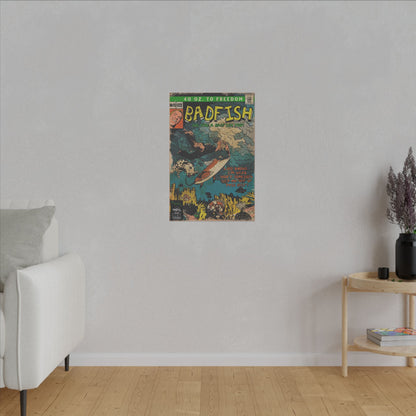 Badfish - Matte Canvas, Stretched, 0.75"