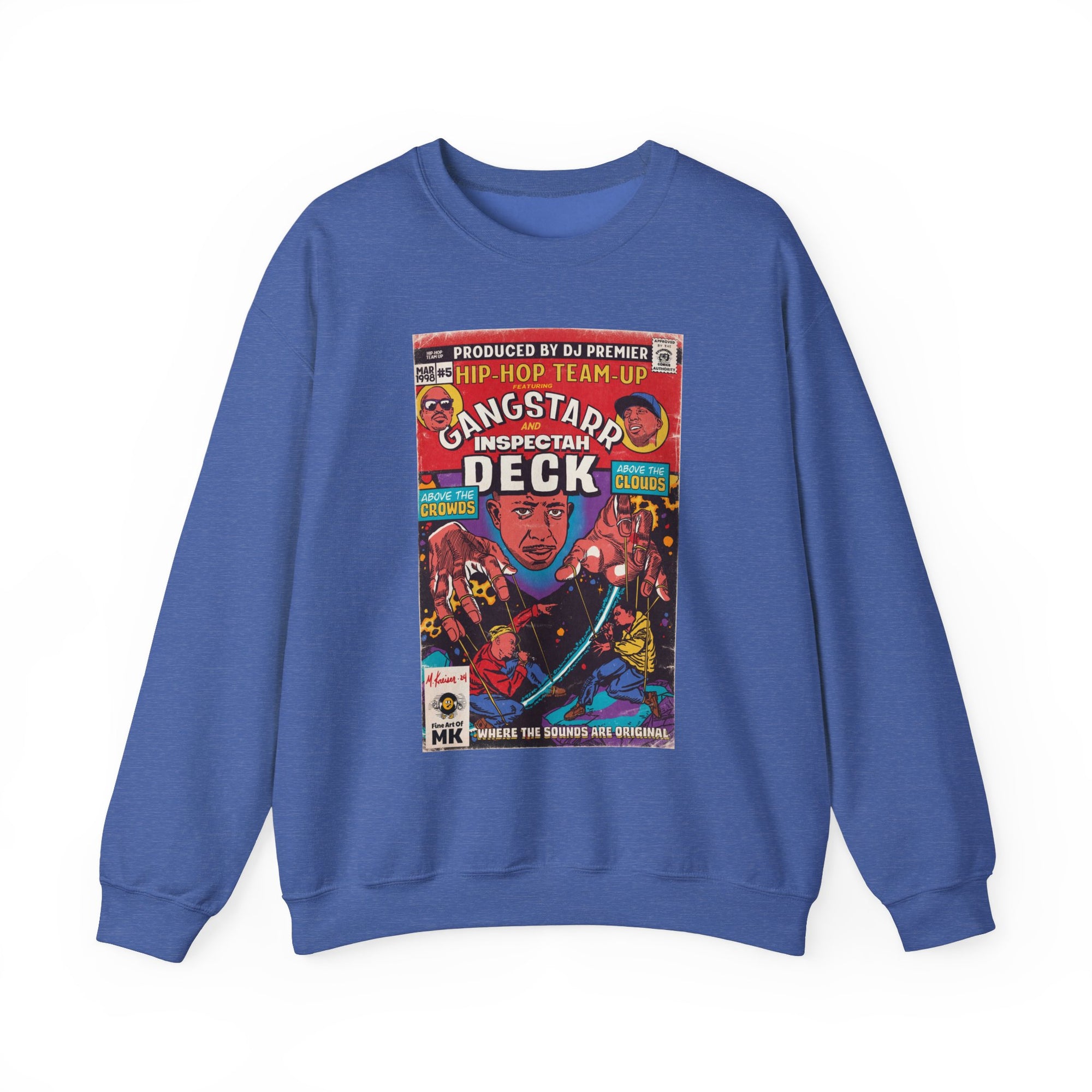 Above The Clouds - Unisex Heavy Blend™ Crewneck Sweatshirt