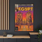 Egypt Remix - Matte Canvas, Framed (Multi-color)