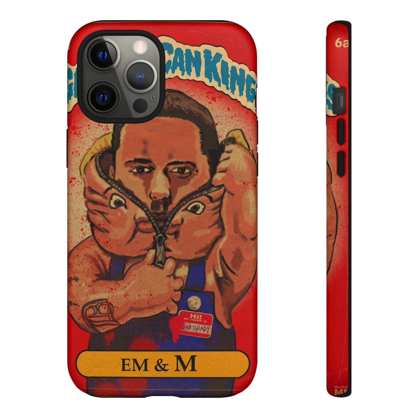 Em & M - Garbage Can Kings - Eminem - Tough Phone Cases