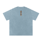 Take On Me - Snow Washed Oversized Cotton T-Shirt