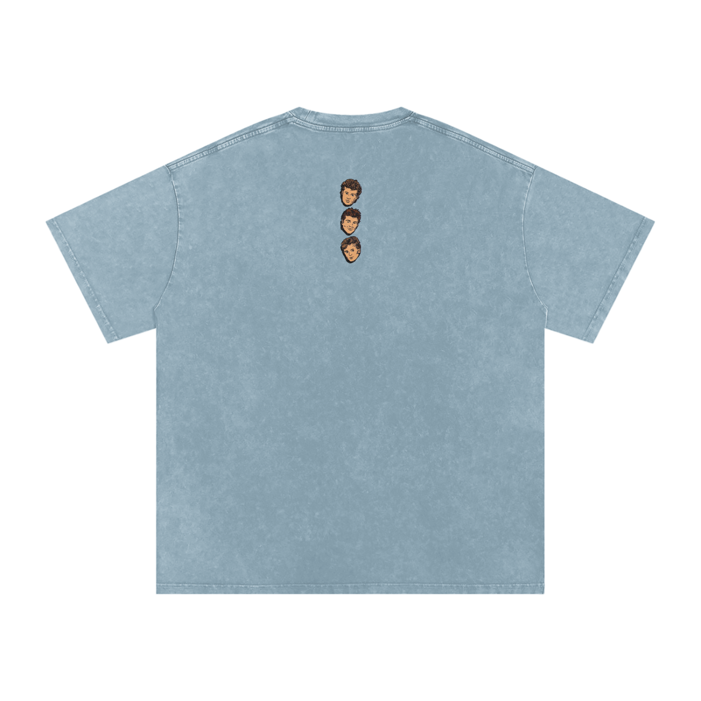 Take On Me - Snow Washed Oversized Cotton T-Shirt