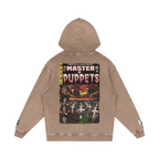 Master of Puppets - Snow Washed Loose Cotton Hoodie