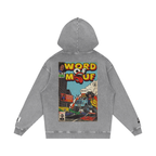 Word of Mouf - Snow Washed Loose Cotton Hoodie