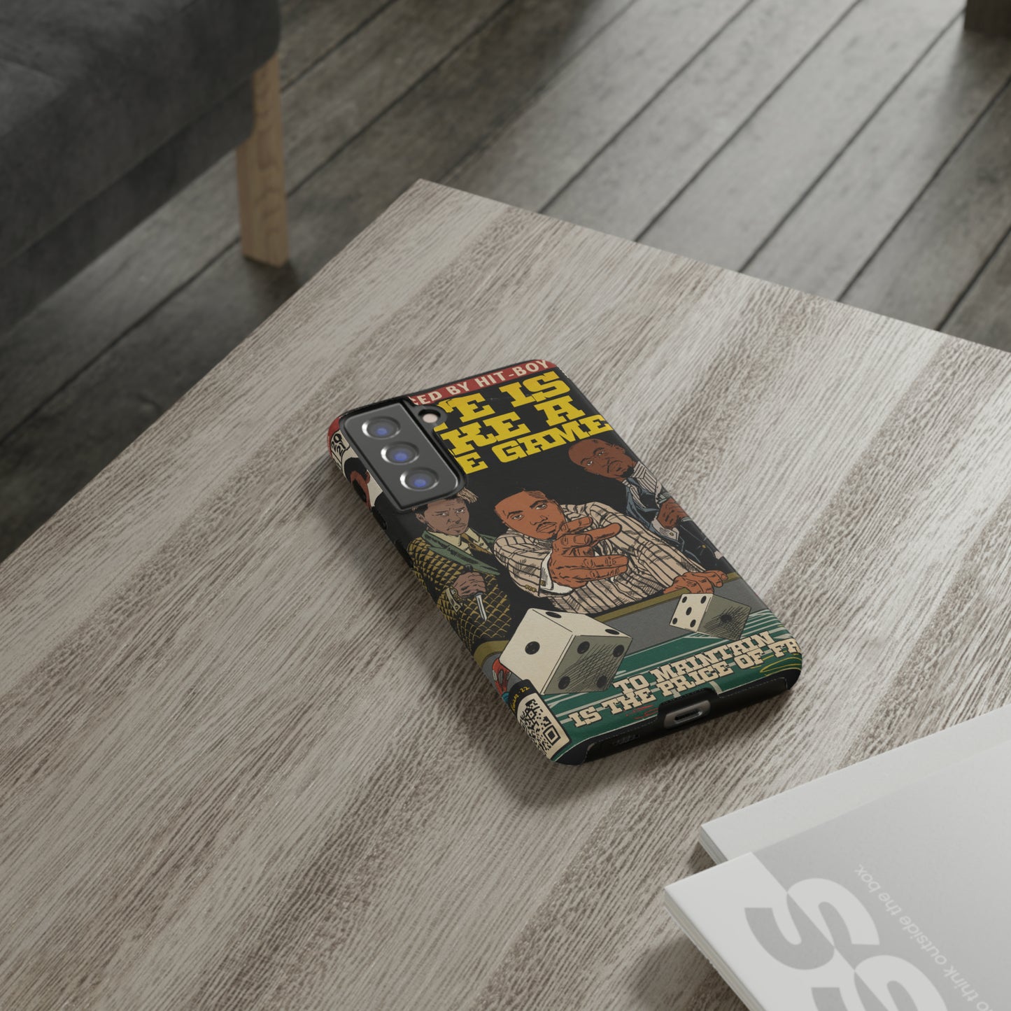 Nas, Cordae, & Freddie, Life Is Like A Dice Game - Tough Phone Cases