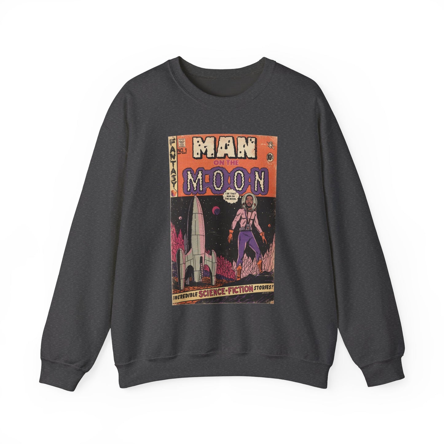 Kid Cudi - Man on the Moon - Unisex Heavy Blend™ Crewneck Sweatshirt