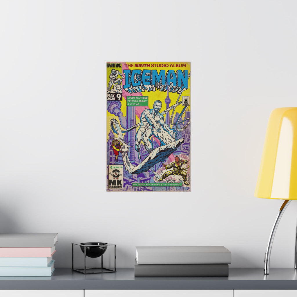 Iceman - Matte Vertical Posters