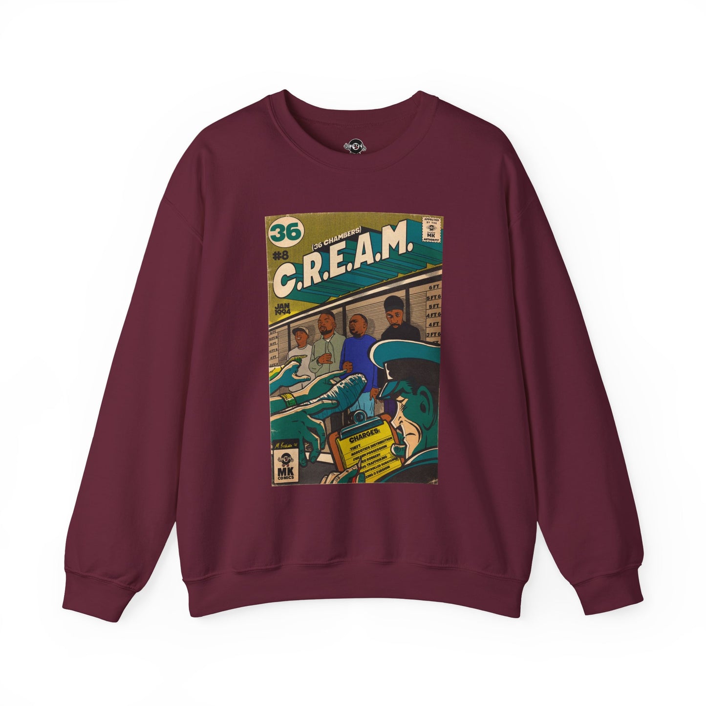 C.R.E.A.M - Unisex Heavy Blend™ Crewneck Sweatshirt
