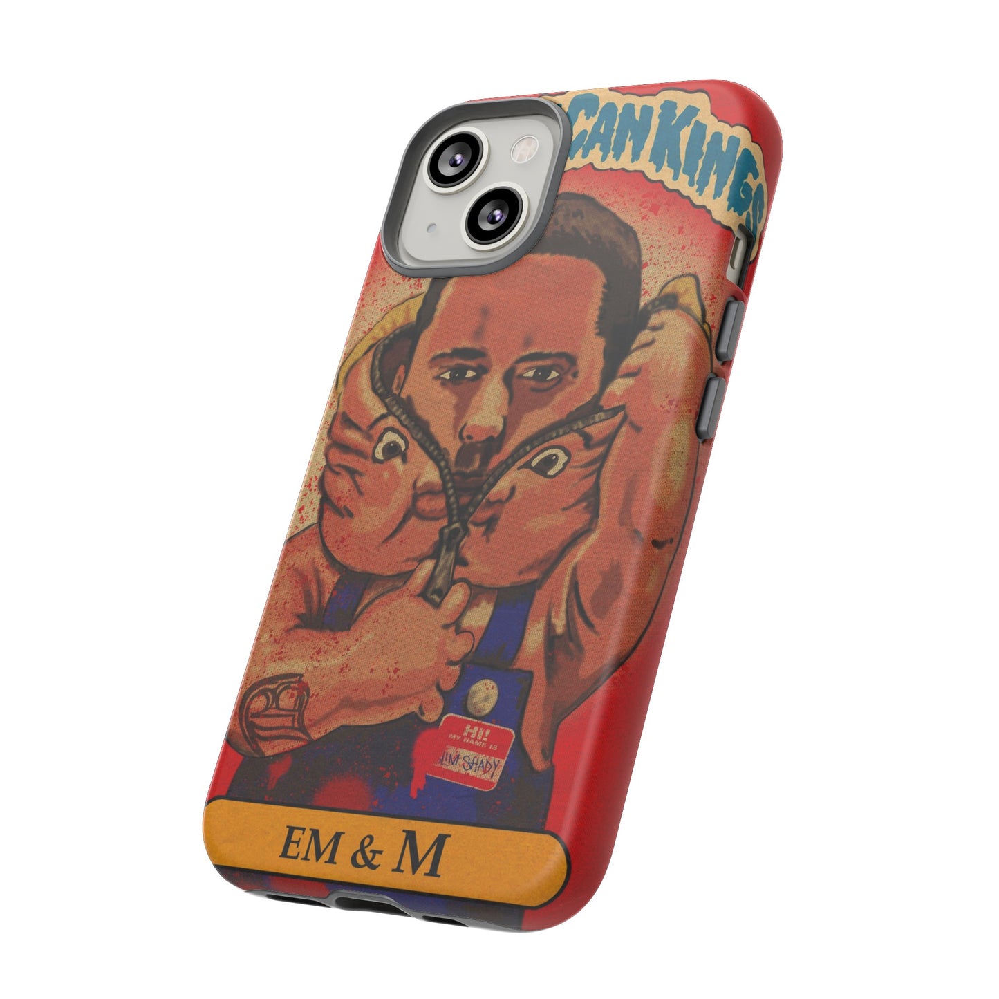 Em & M - Garbage Can Kings - Eminem - Tough Phone Cases