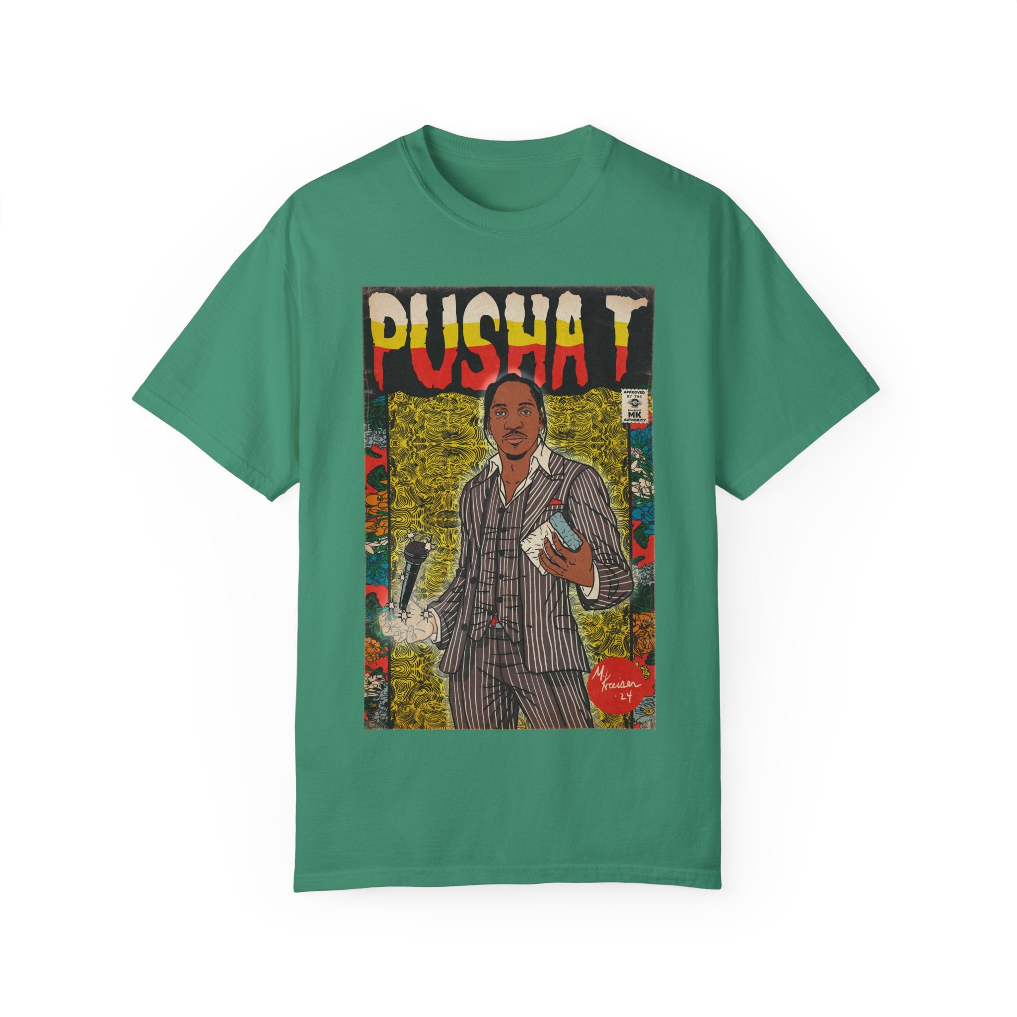 Push - Comic Book Art - Unisex Comfort Colors T-shirt