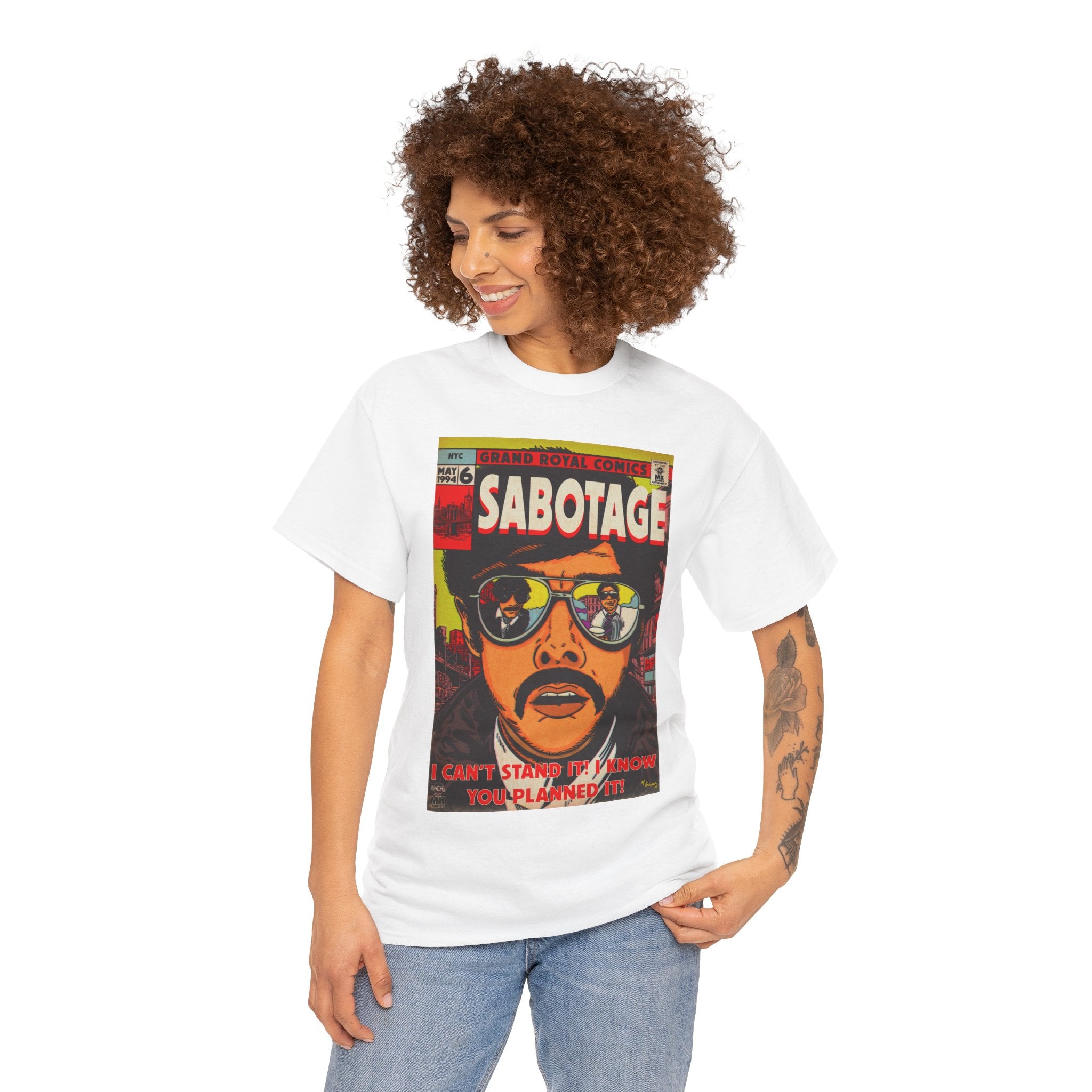 Sabotage - MK Classic - Unisex Heavy Cotton Tee