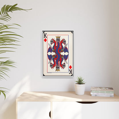 King Geedorah - Matte Canvas, Framed (Multi-color)