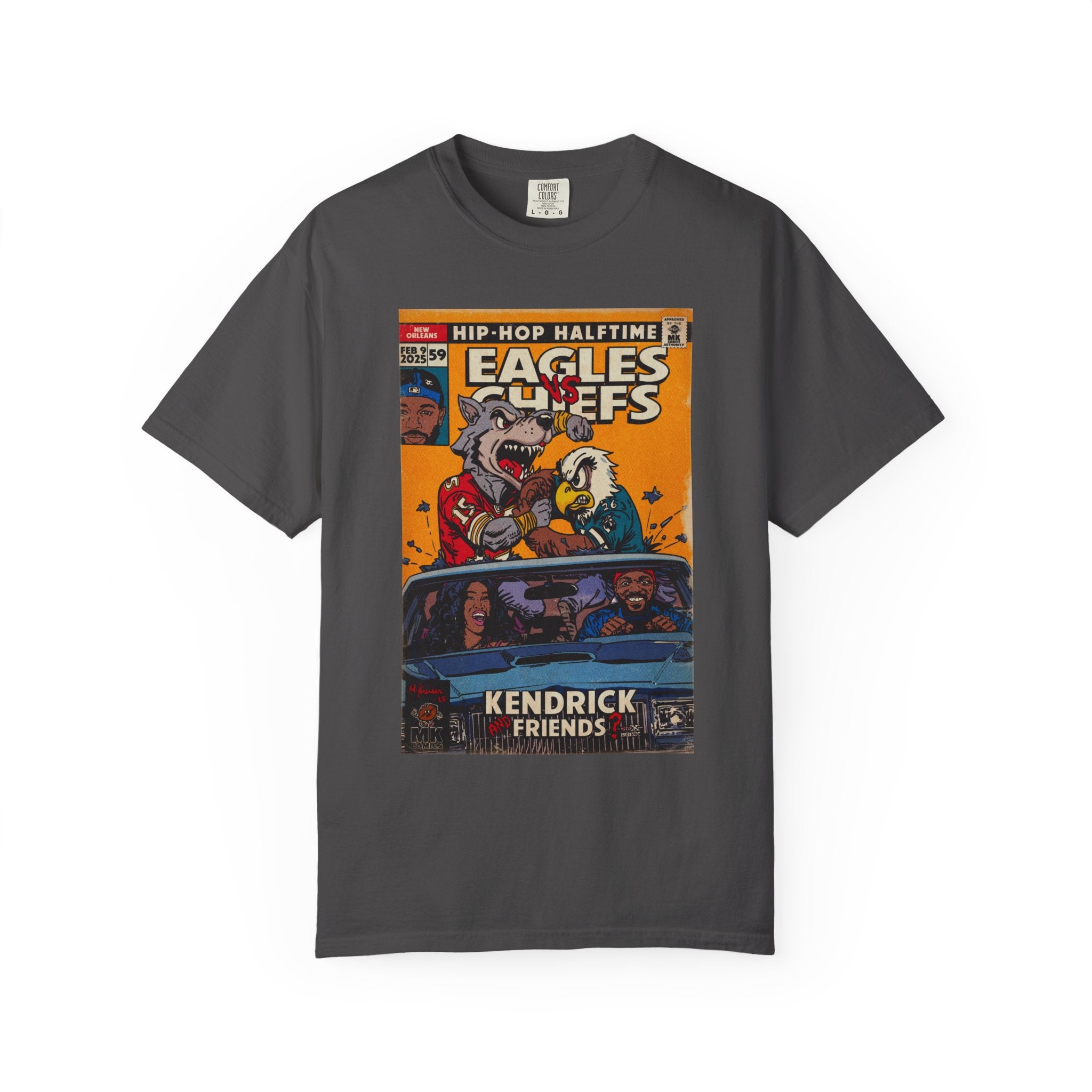 2025 Halftime - Eagles vs Chiefs -  Unisex Comfort Colors T-shirt