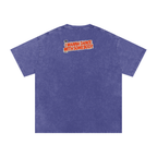 I Wanna Dance with Somebody - Snow Washed Oversized Cotton T-Shirt