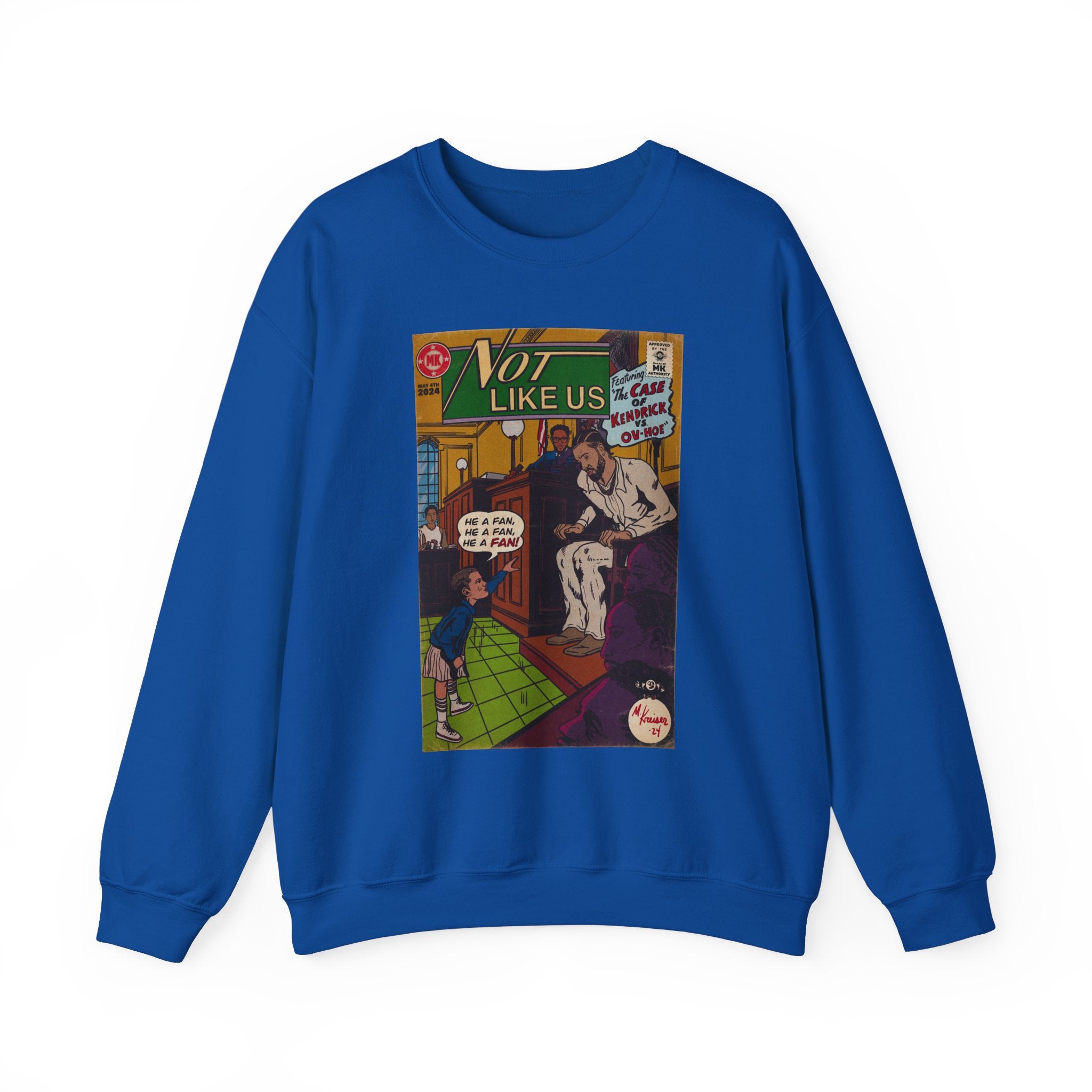 Not Like Us - Unisex Heavy Blend™ Crewneck Sweatshirt