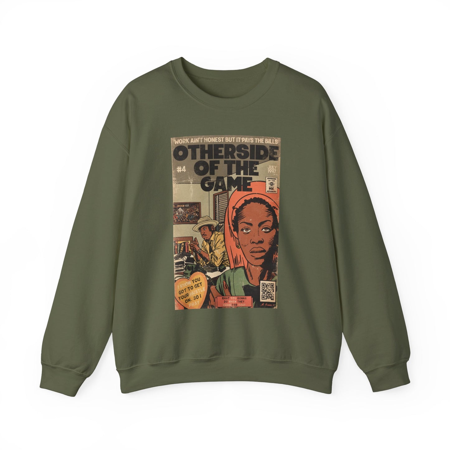 Erykah Badu - Otherside of the Game - Unisex Heavy Blend™ Crewneck Sweatshirt