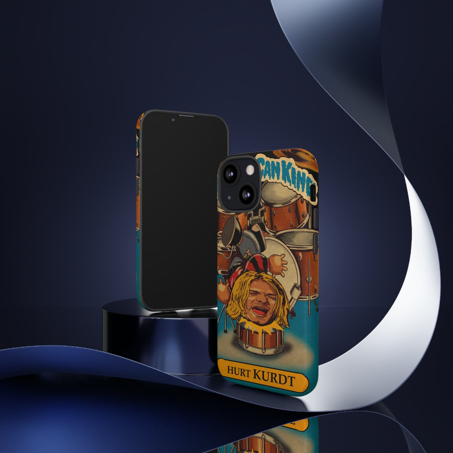 Hurt KURDT - Garbage Can Kings - Nirvana - Tough Phone Cases