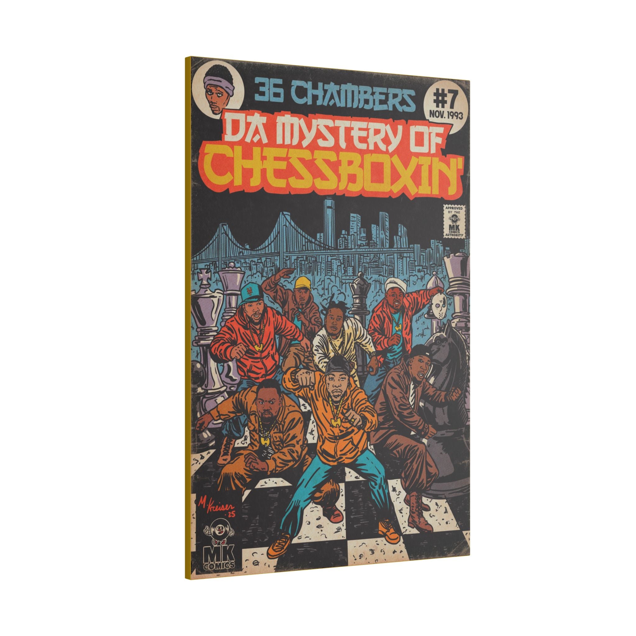 Da Mystery of Chessboxin - Matte Canvas, Stretched, 0.75" (Multi-Size)