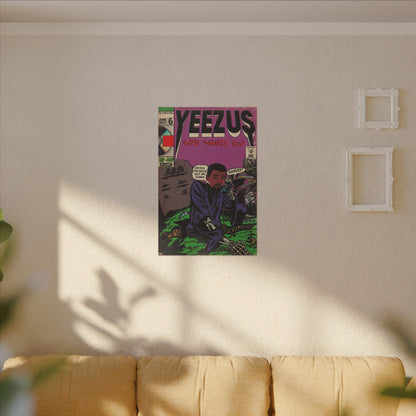 Yeez - Matte Canvas, Stretched, 0.75" (Multi-Size)