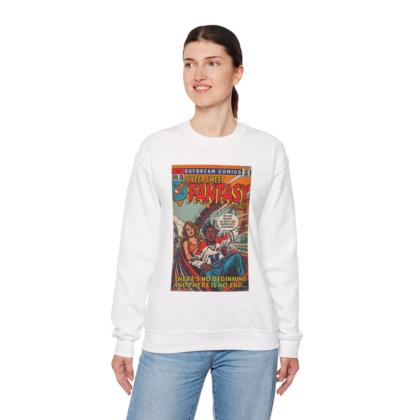 Fantasy Remix - Unisex Heavy Blend™ Crewneck Sweatshirt