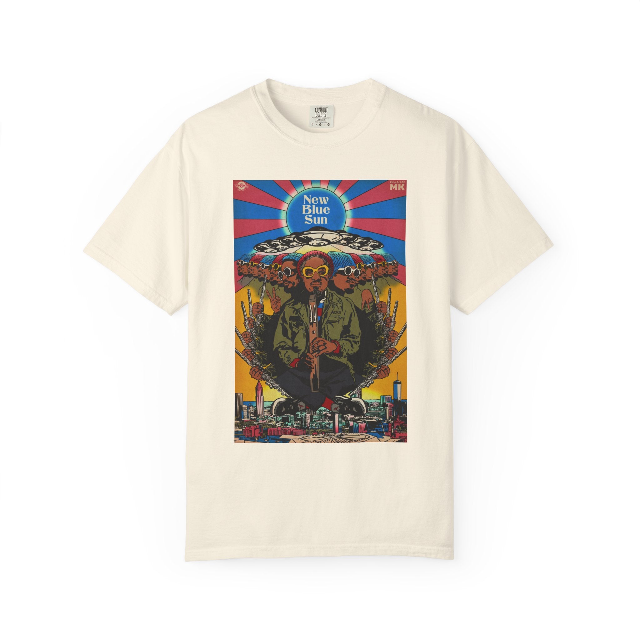 New Blue Sun - Unisex Comfort Colors T-shirt