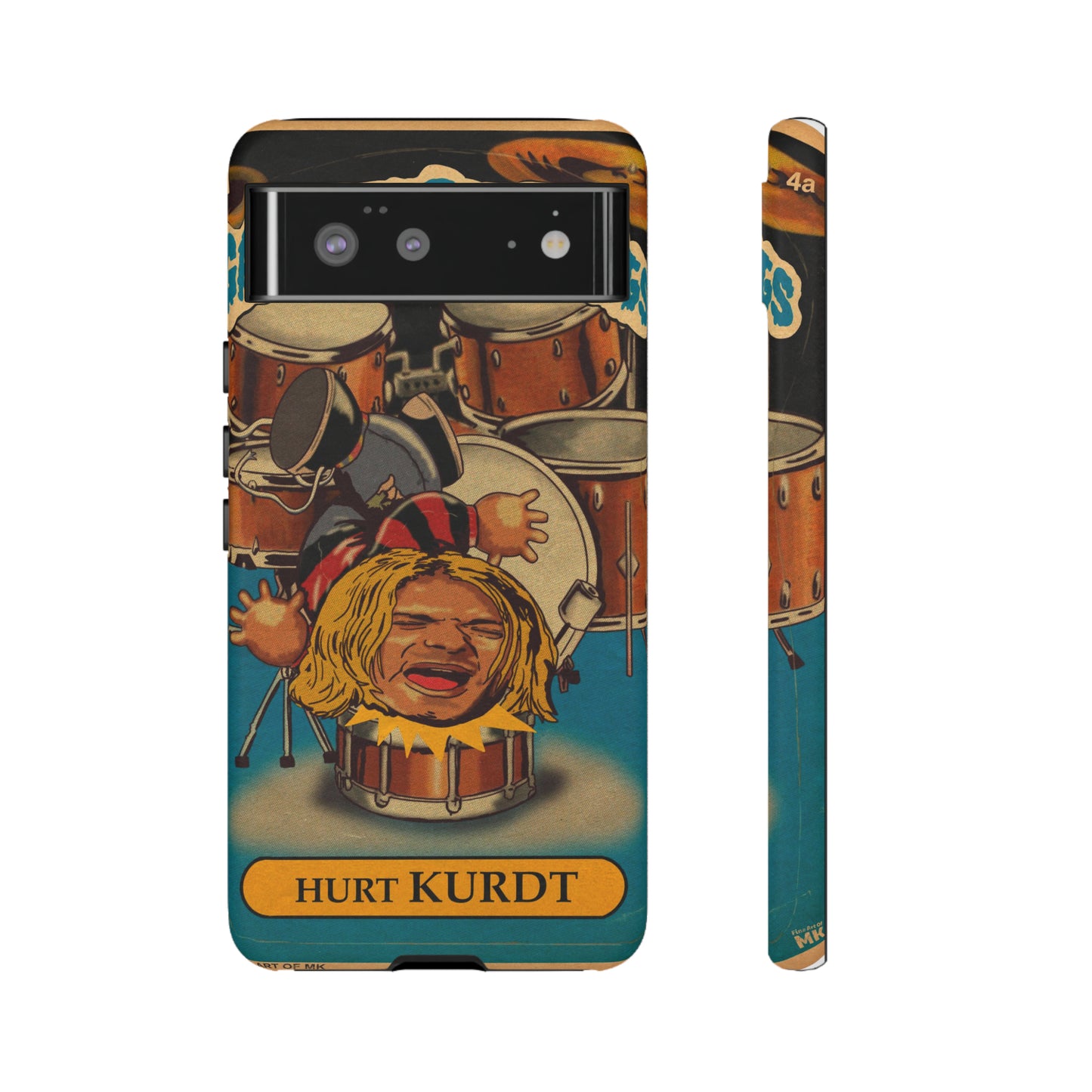 Hurt KURDT - Garbage Can Kings - Nirvana - Tough Phone Cases