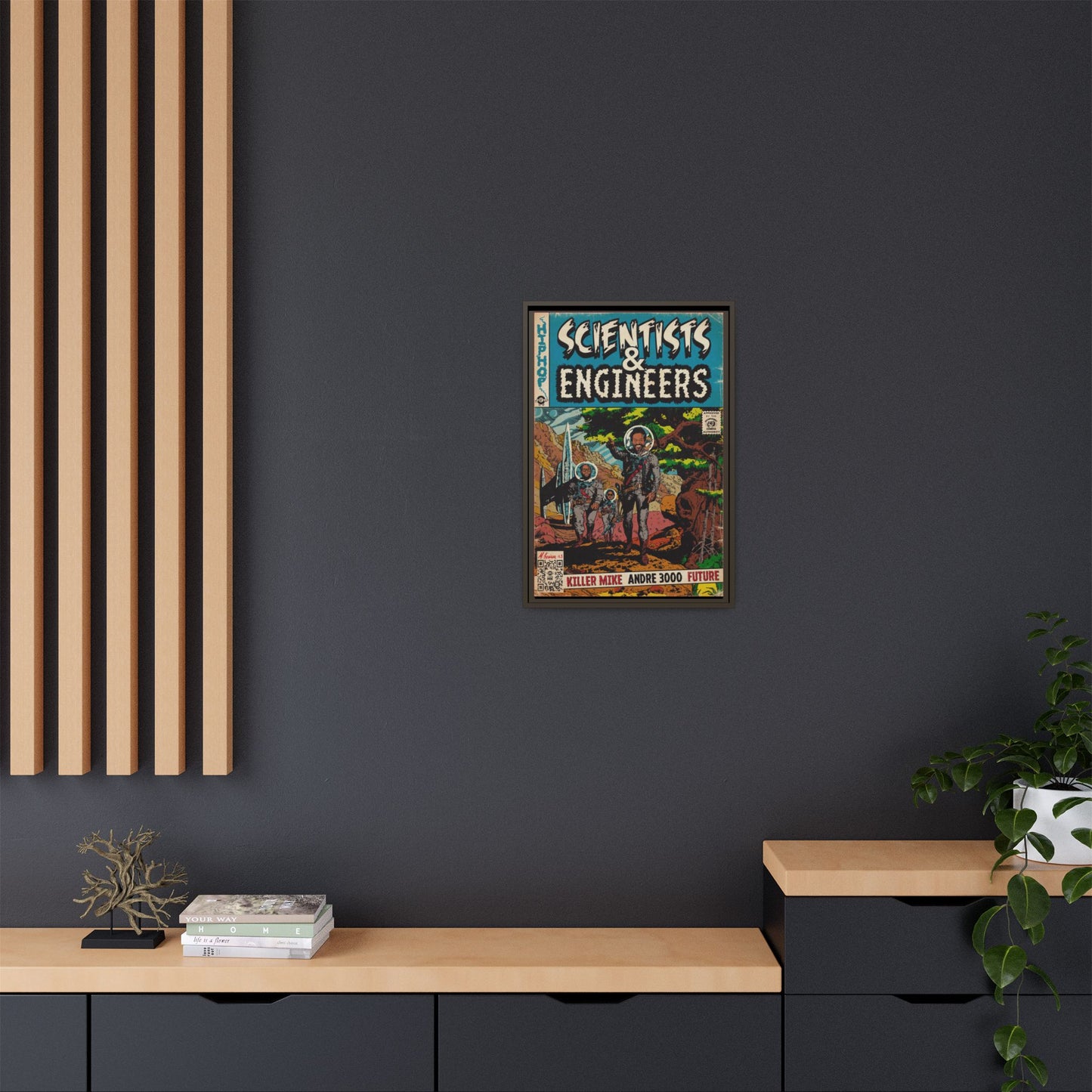 Killer Mike - Scientists & Engineers - Andre 3000 - Future - Gallery Canvas Wraps, Vertical Frame