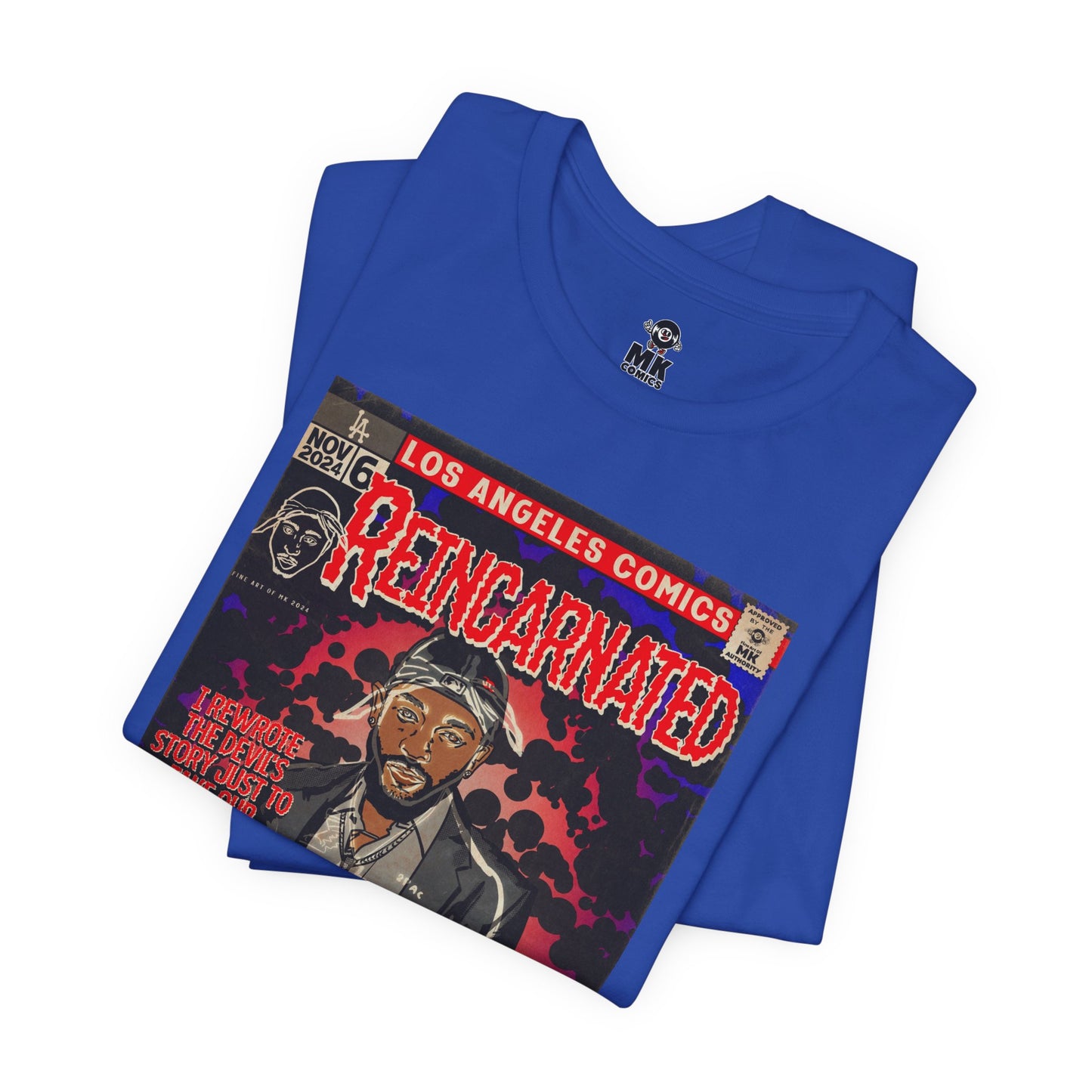 Kendrick Lamar - Reincarnated -  Unisex Jersey Short Sleeve Tee